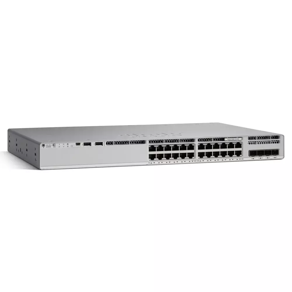 Cisco Catalyst 9200L 24-port Data 4x1G uplink Switch, Network Essentials