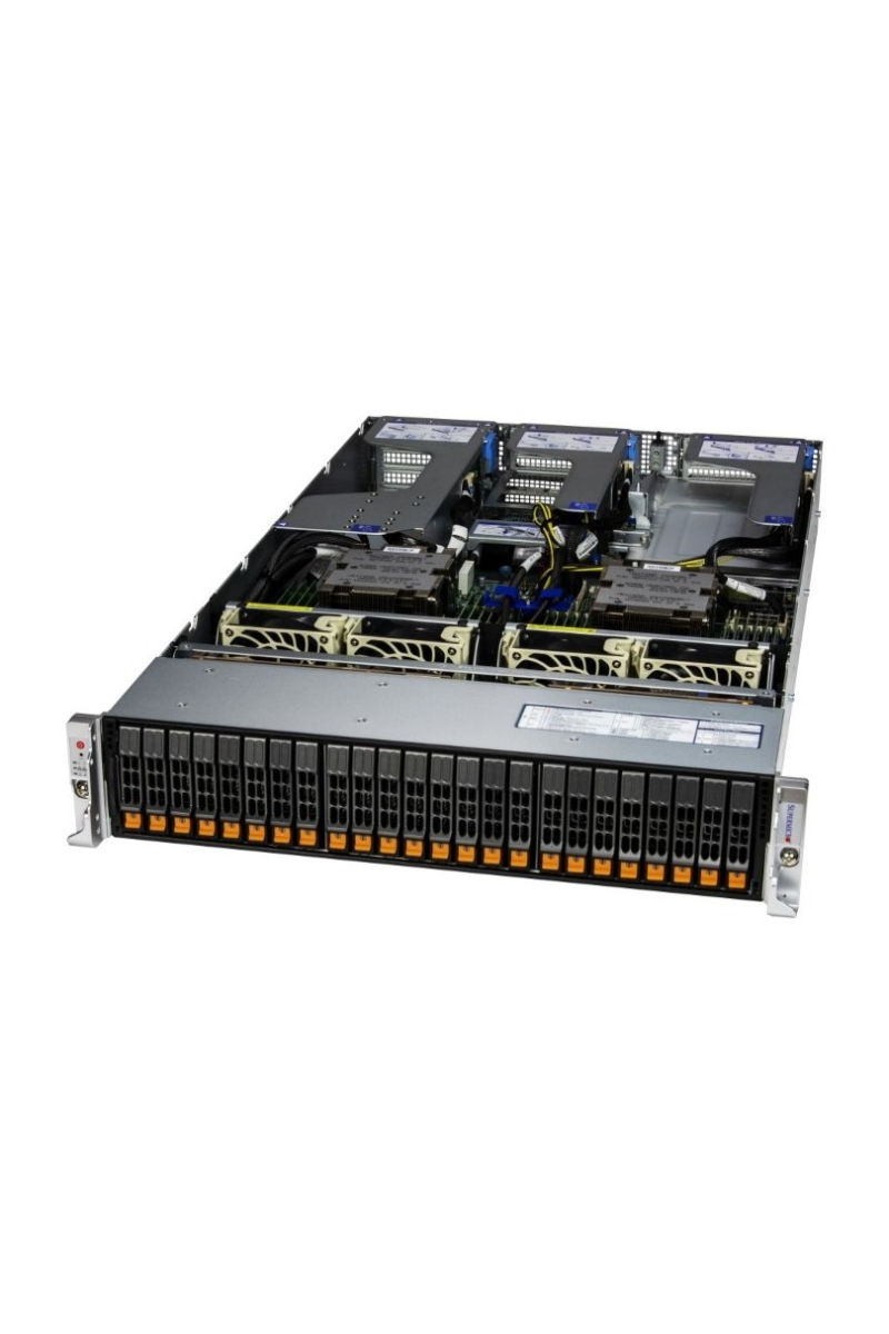 سرور سوپرمیکرو Hyper AS-2125HS-TNR دوسوکته AMD EPYC
