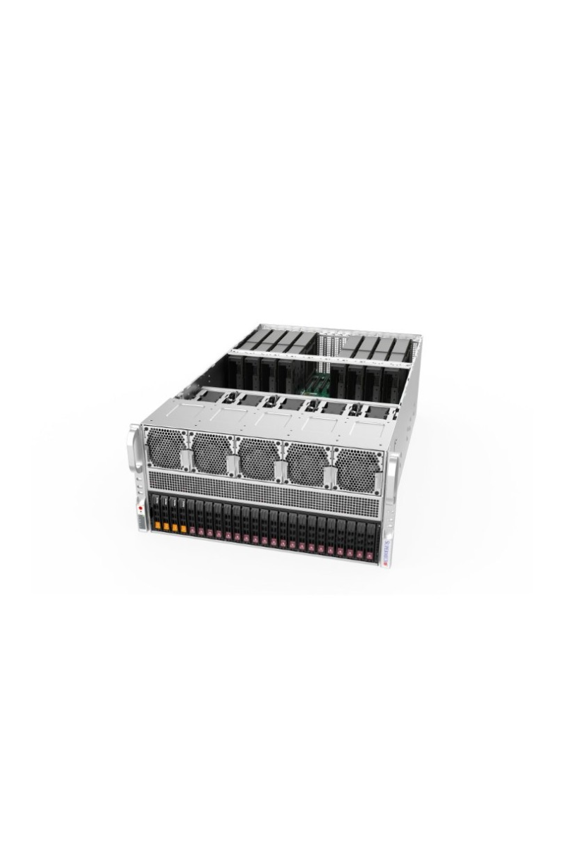 سرور GPU سوپرمیکرو AS-5126GS-TNRT با ۸ تا ۱۰ GPU PCIe و AMD EPYC 9005
