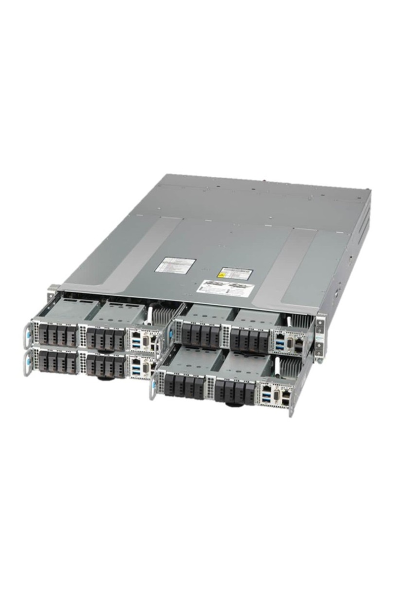 سرور چندنودی سوپرمیکرو GrandTwin SYS-212GT-HNF (۴ نود Xeon 6)