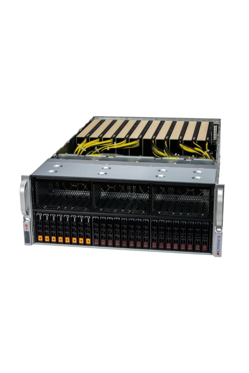 سرور GPU سوپرمیکرو SYS-421GE-TNRT با ۱۰ GPU PCIe و Xeon نسل ۵