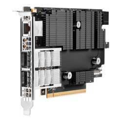کارت شبکه سرور NVIDIA InfiniBand NDR200/200GbE 2-port QSFP112 PCIe5 x16 MCX755106AC-HEAT